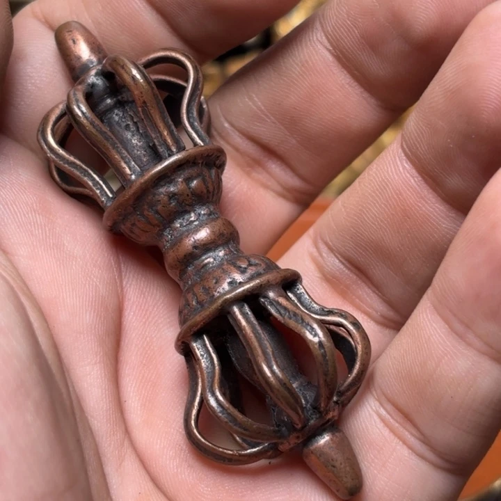 铜星月菩提挂件普