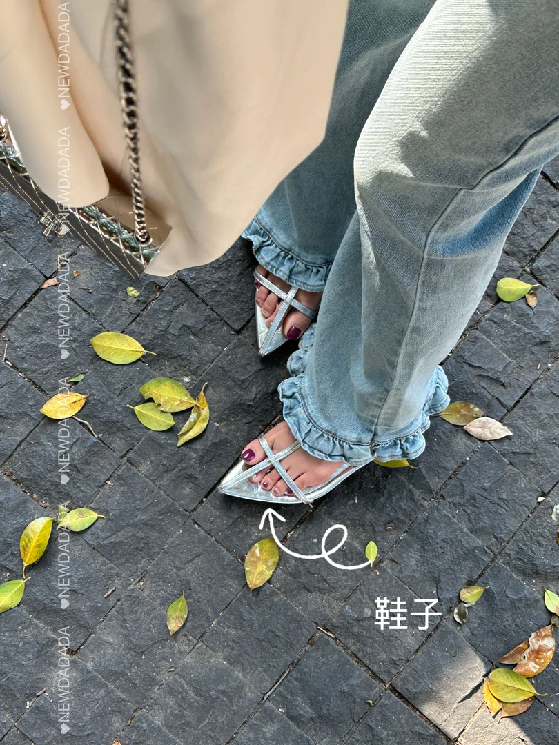 利达 NEW DADADA【利达同款】网红时尚百搭凉鞋TE2298