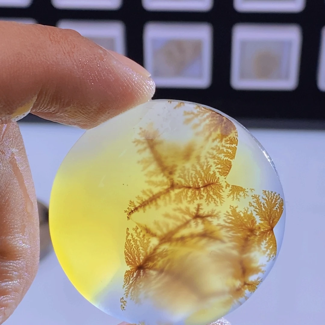 玛瑙/玉髓未镶嵌吊坠(不含链)419