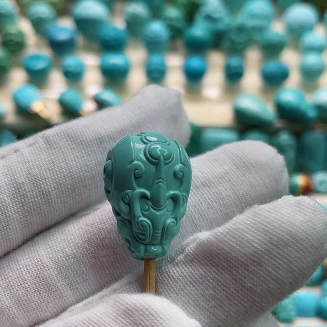 绿松石珠宝奇石未镶嵌