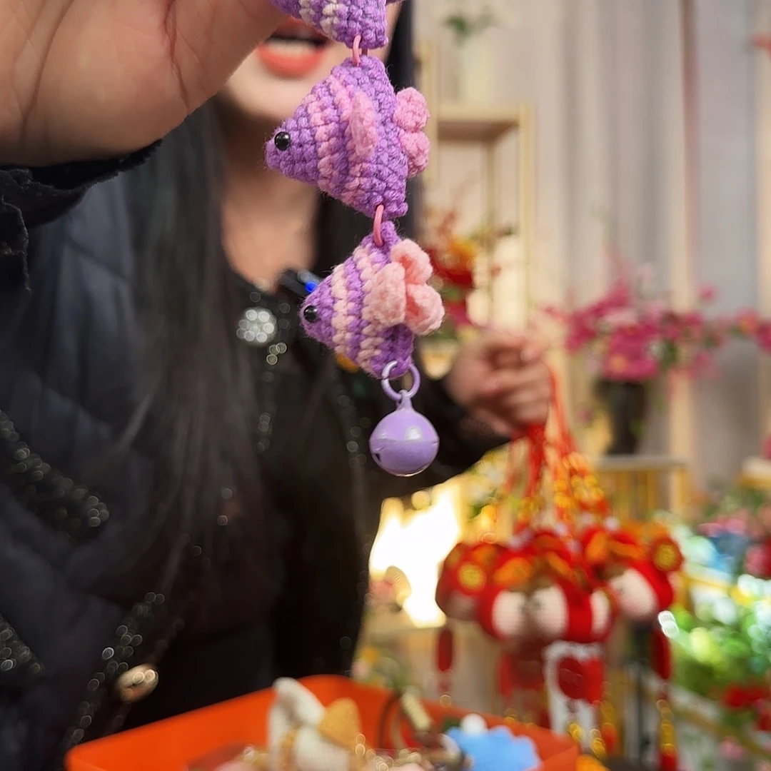 纯手工钩织钩织挂件