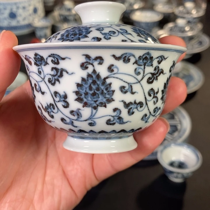 Q***师仿元青花吾元幽古