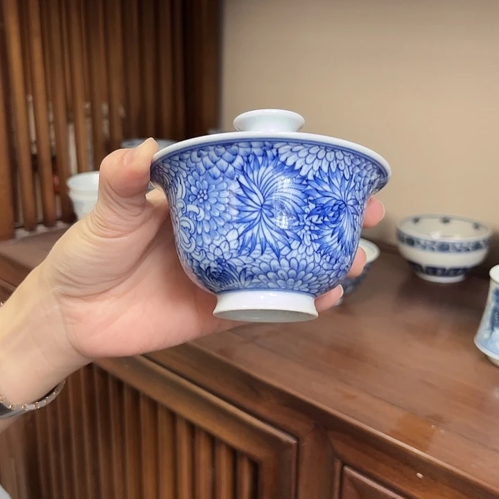 摆件陶景德镇手工瓷器