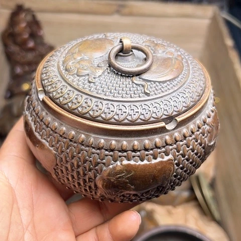 铜制文玩把玩物件