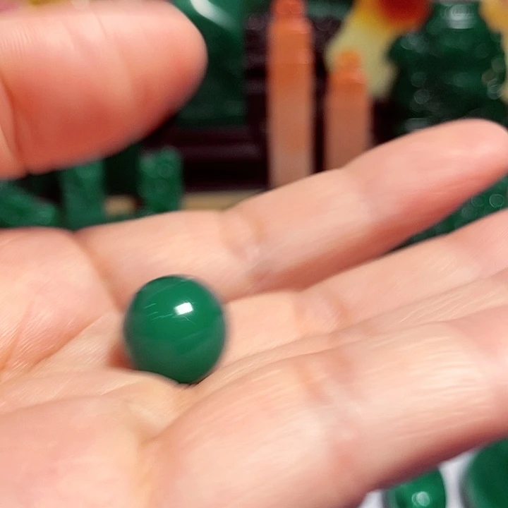 玉***哥四川石雅安绿雅玩