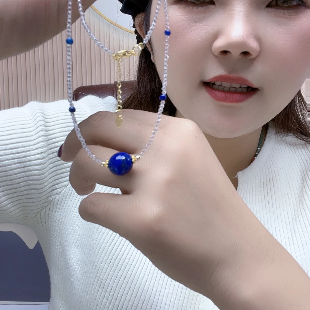 青金石合金颈饰项链