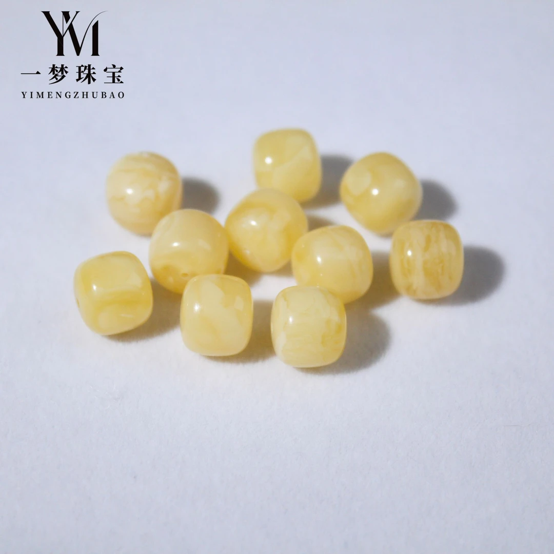 天然俄料蜜蜡精工老型10.5mm（多样性发其一）蜡质饱满