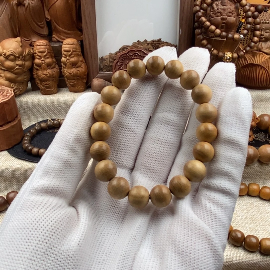 手串/手链檀香木迈索尔，檀香，奶香1.0黄肉