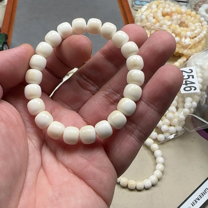 白玉菩提吊坠白色6092