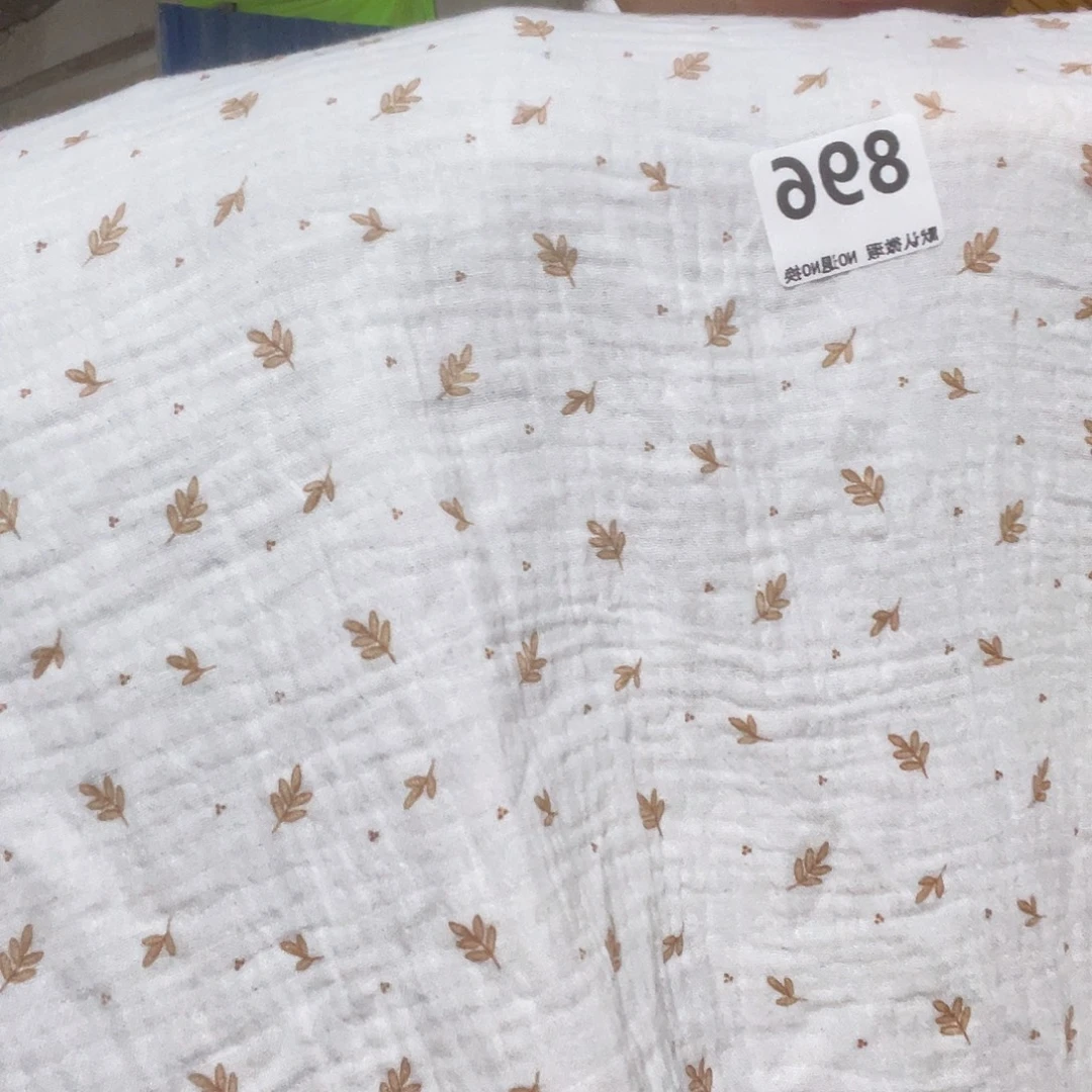 棉宽1.4米全棉双层泡泡纱布2米价896