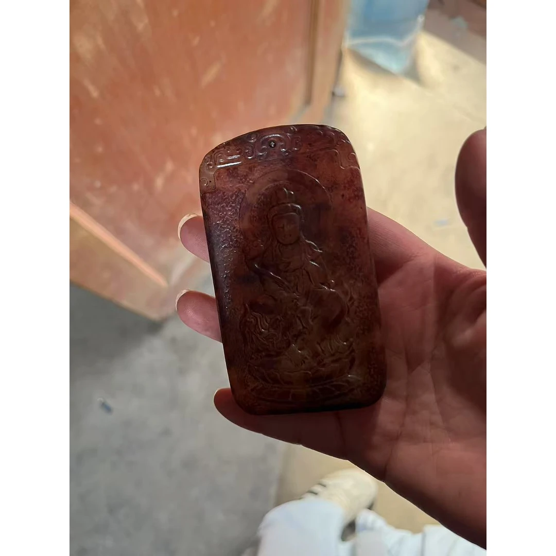 精品摆件红色观牌