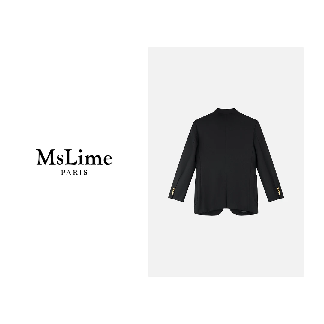 王嬛嬛MsLime24年新款时尚休闲气质外套 HC2C1884