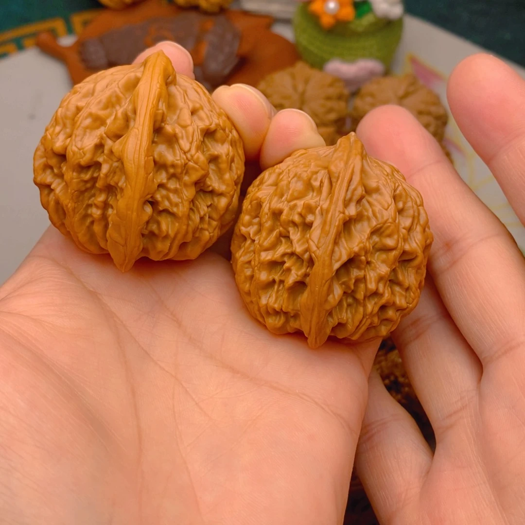 把件文玩核桃43虎头