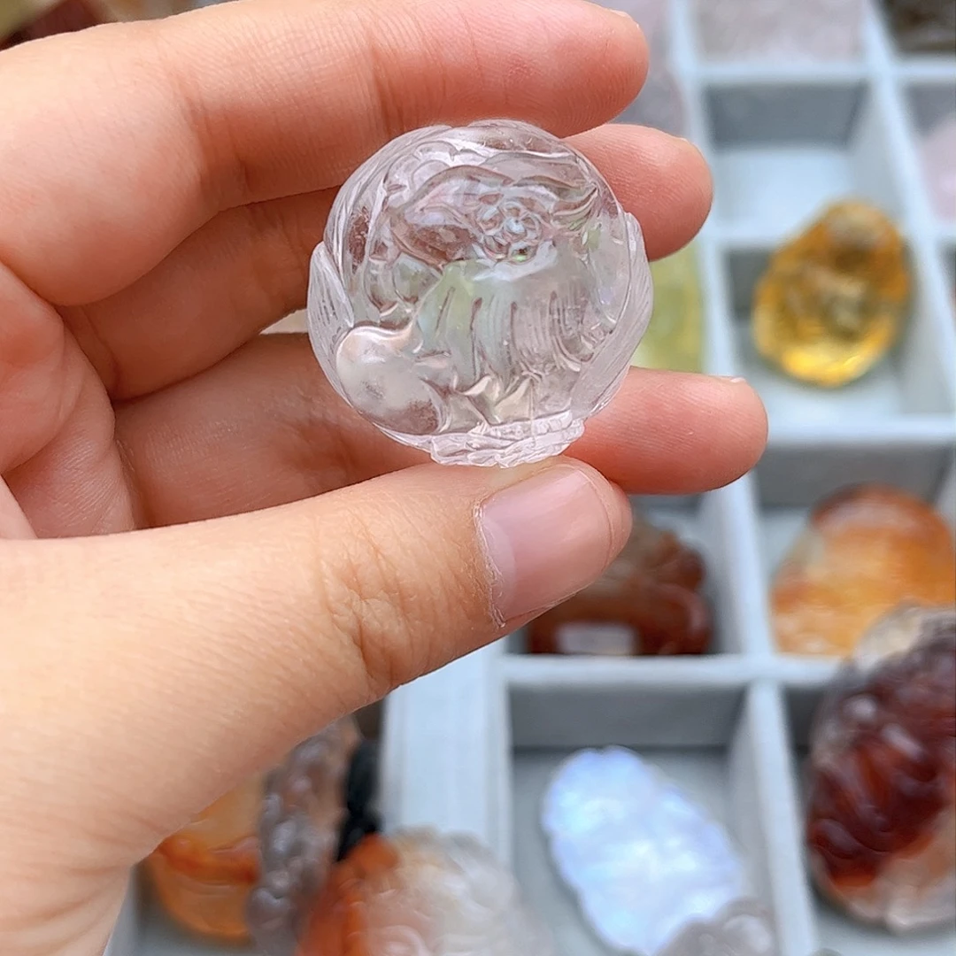 水晶吊坠(不含链)未镶嵌