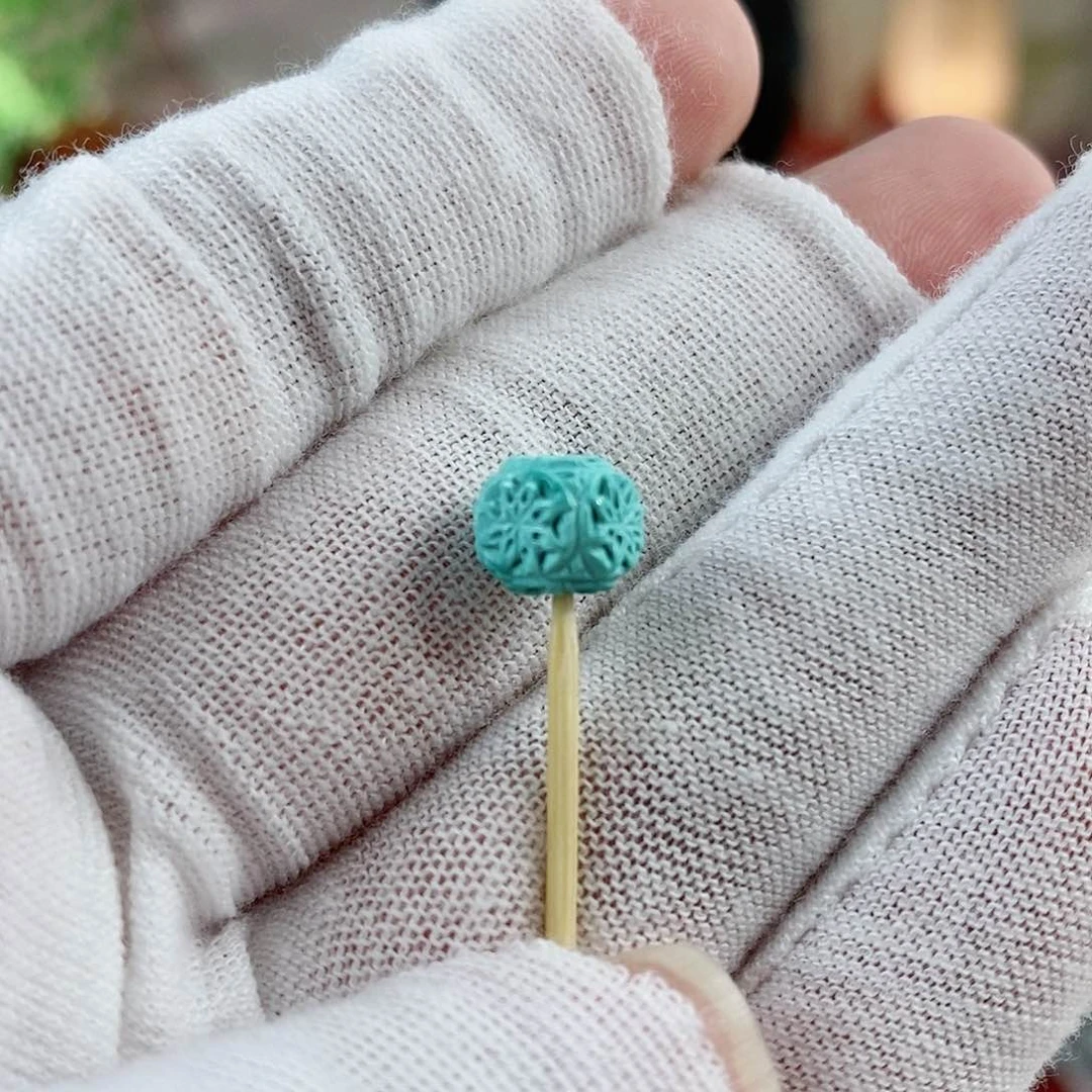 绿松石珠宝奇石未镶嵌