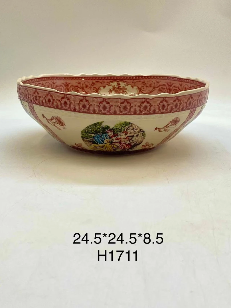 欧洲名画 cz 大 汤 碗 盆