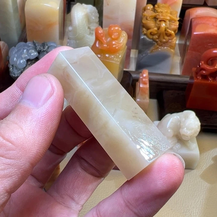 寿山石印石49-12-16扁章