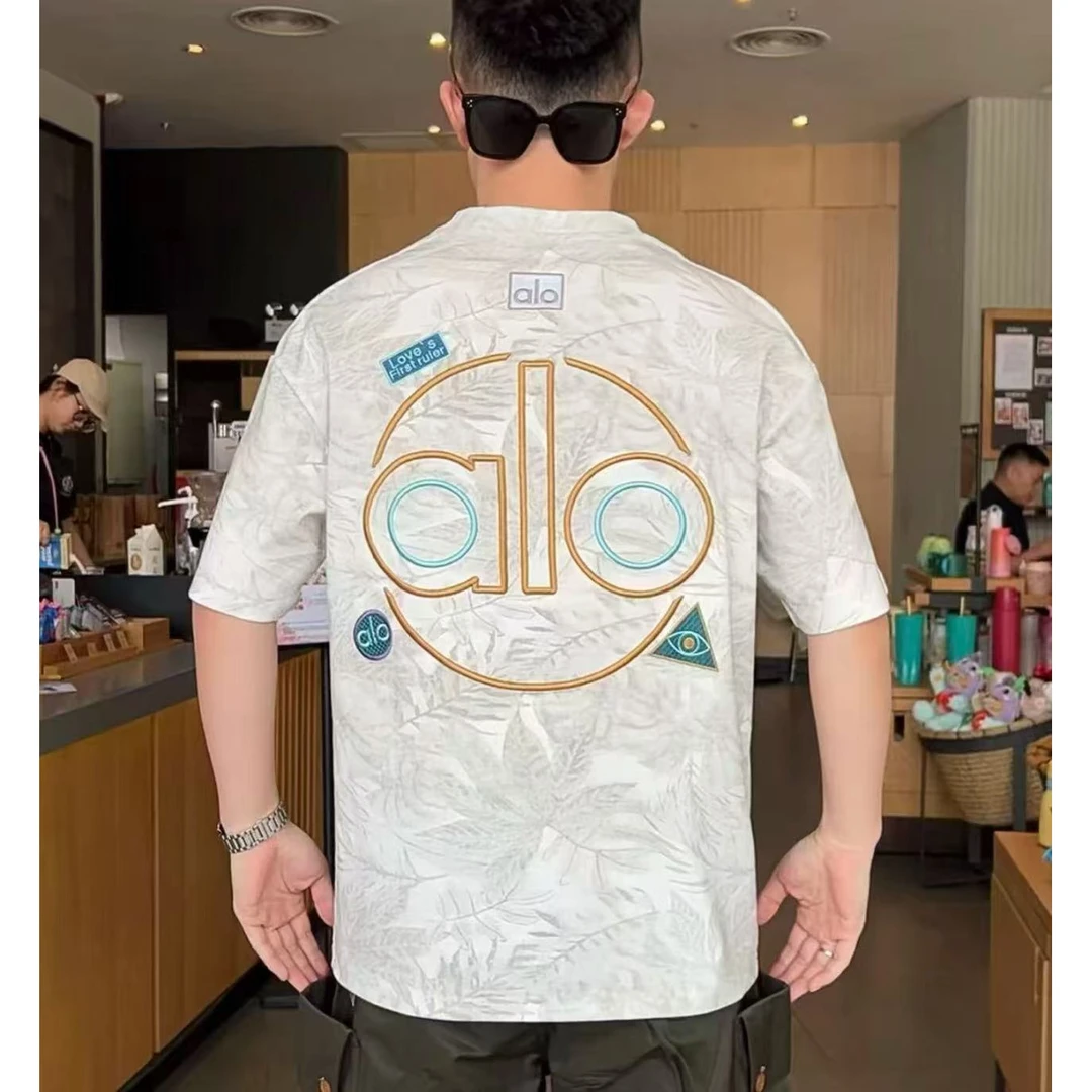 【 抢回街头】字母精工刺绣晕染水柔棉短袖6888帅XRH(2-5天发)-1