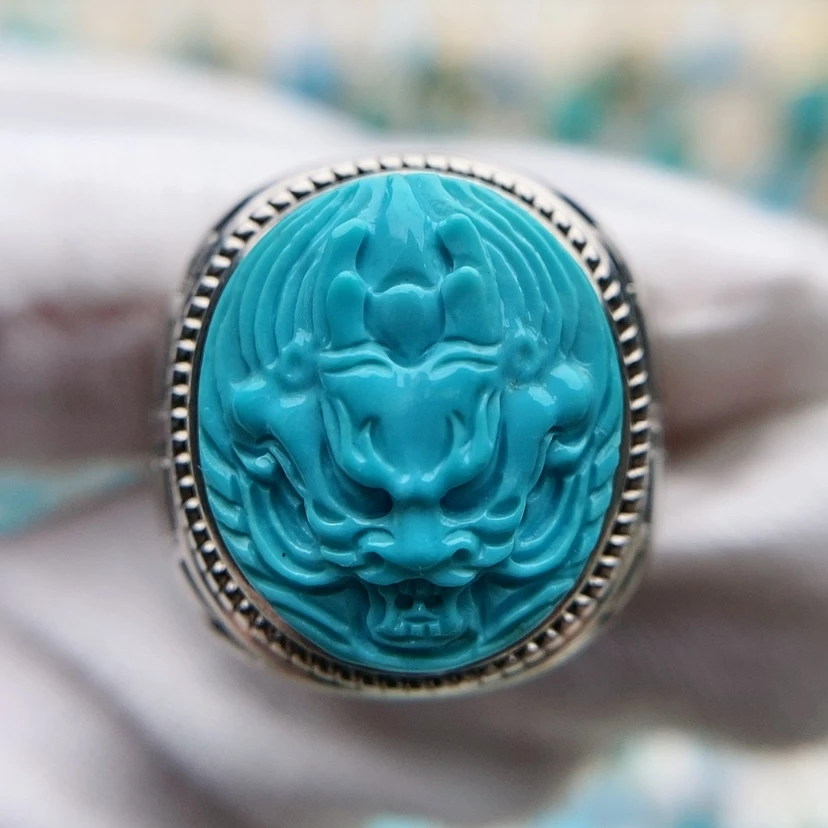 【闪购商品】绿松石珠宝奇石银S925镶嵌