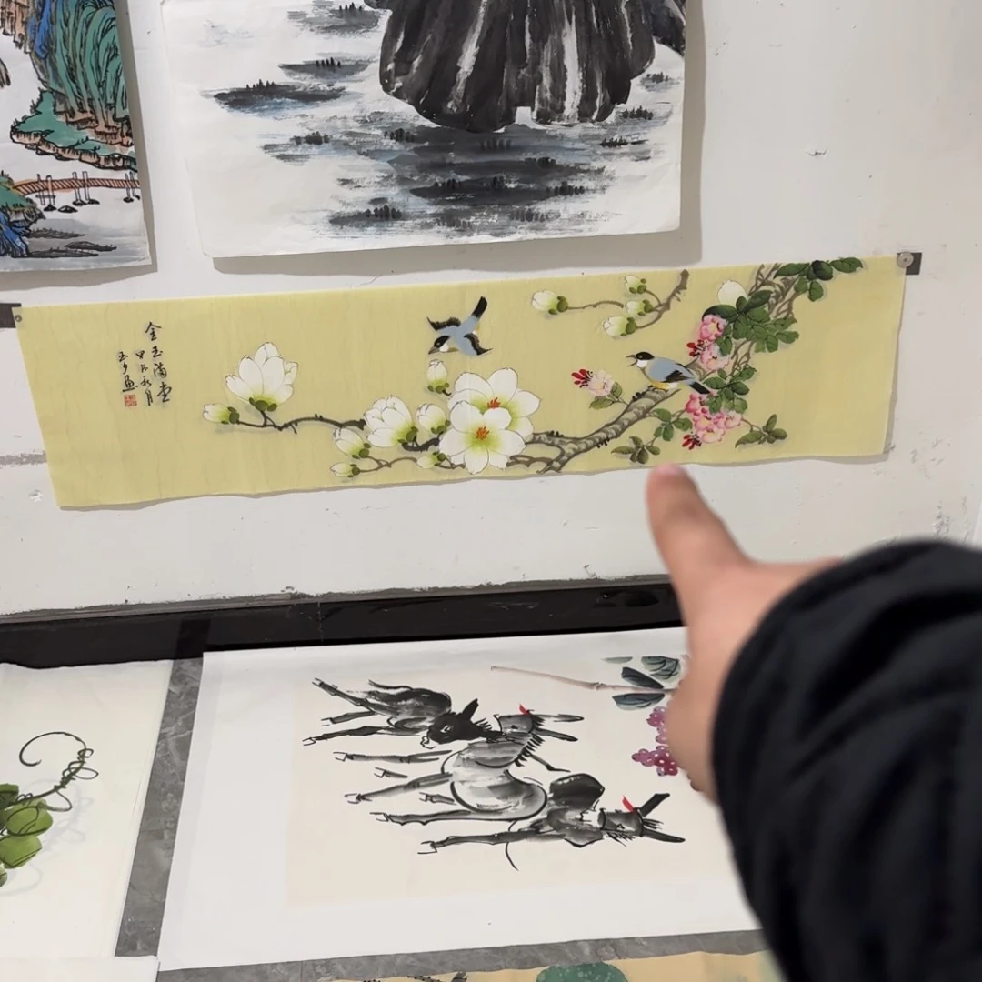 国画晓彤美术馆直播间