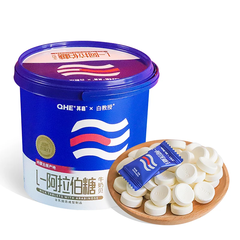 QHE+其嘉 阿拉伯糖360g/桶 内蒙古原产 配料健康独立包装