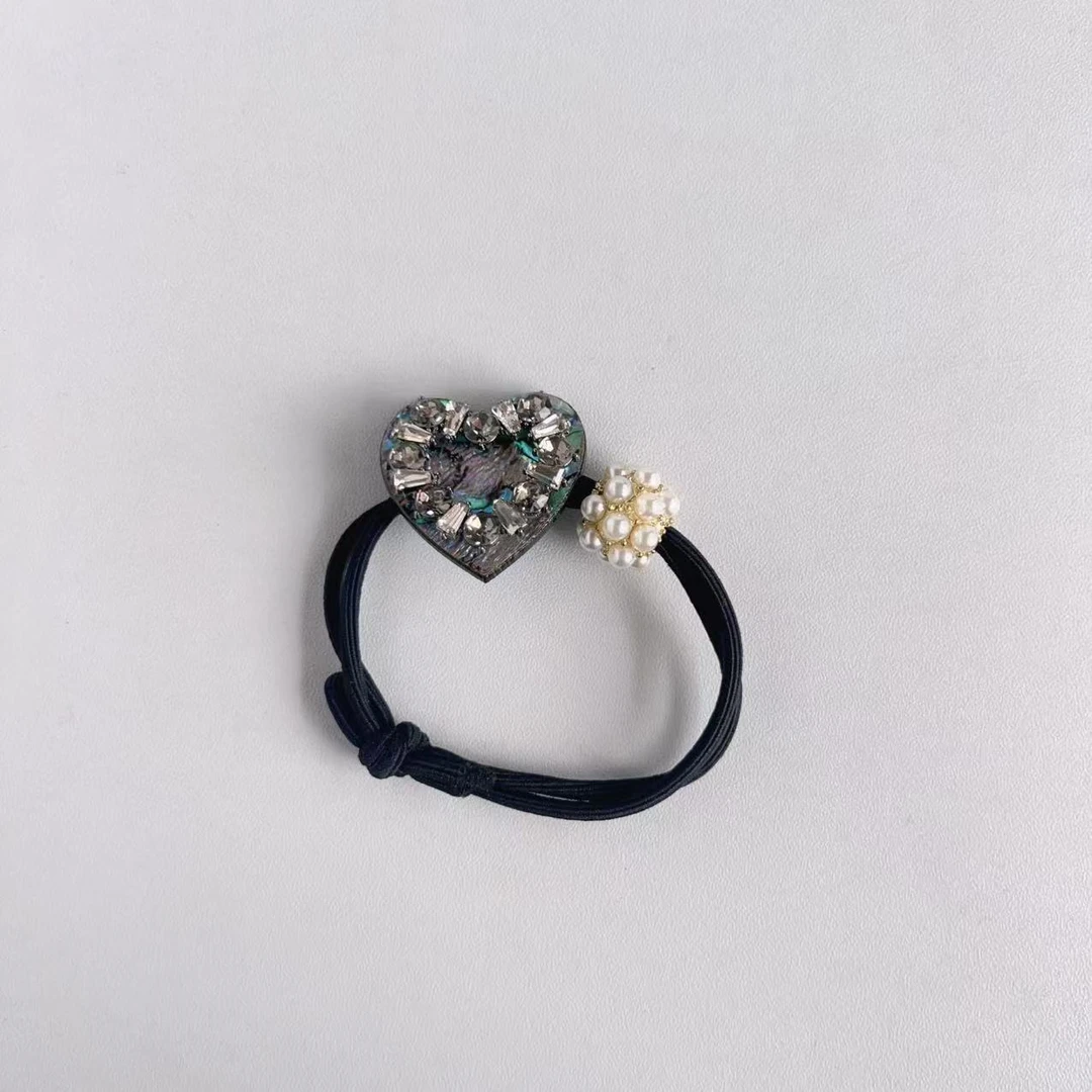 MY SISTERS韩国东大门彩色爱心高弹发绳