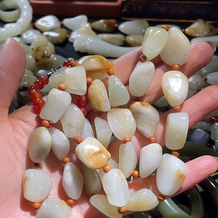 未镶嵌手链和田玉忍**敌