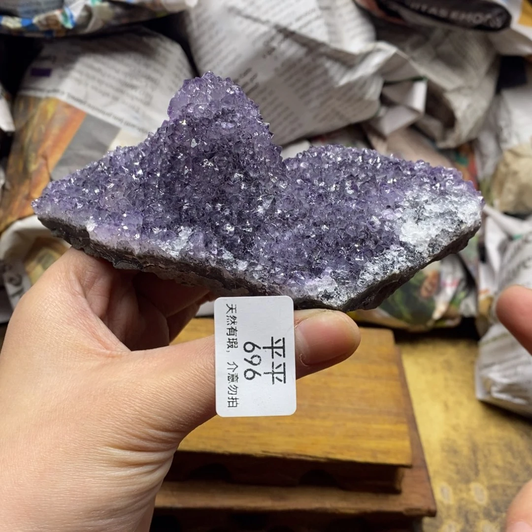 紫晶乌拉圭未镶嵌