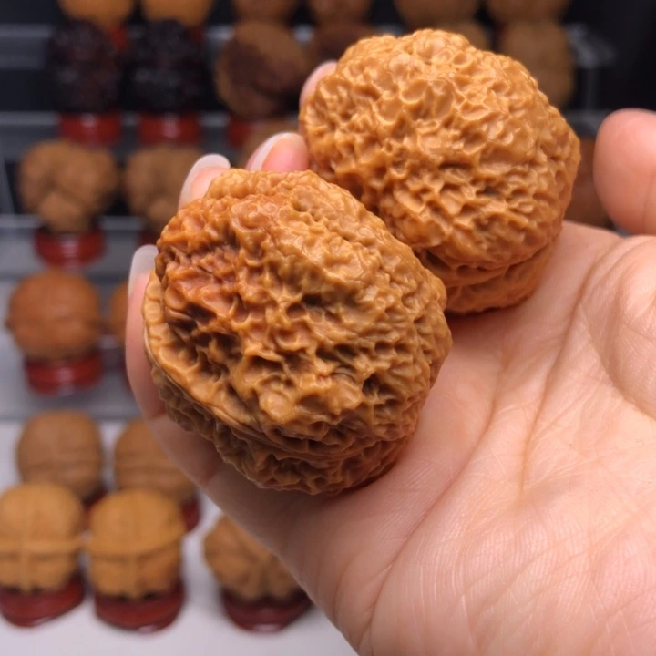 文玩核桃吊坠16南召金蟾