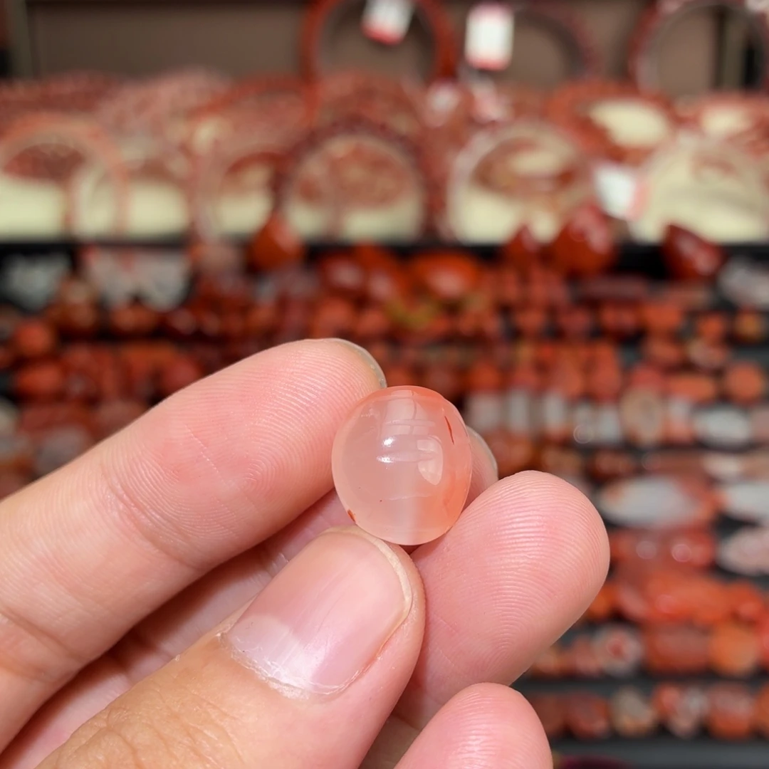 南红玛瑙未镶嵌颈饰龟甲1