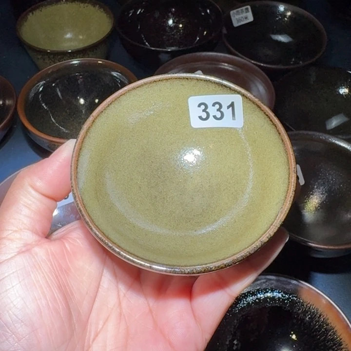 小雨茶盏手工柴烧