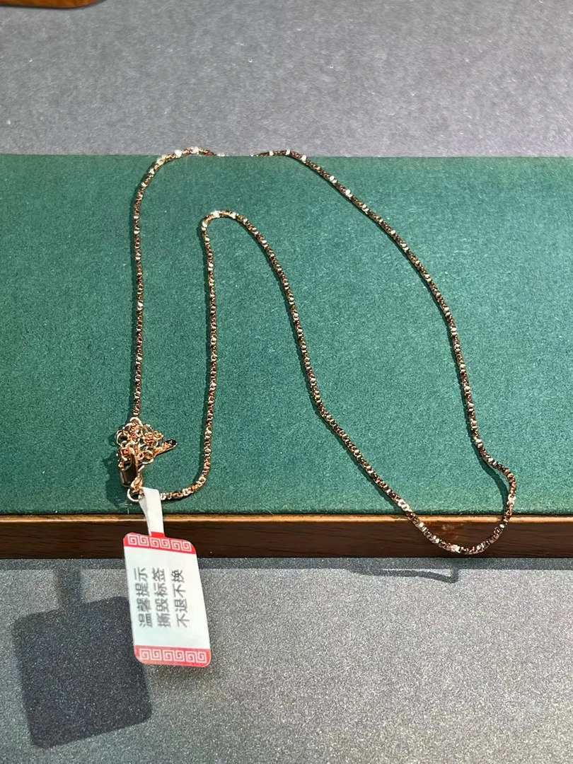 a6155玫色盒子项链多样发