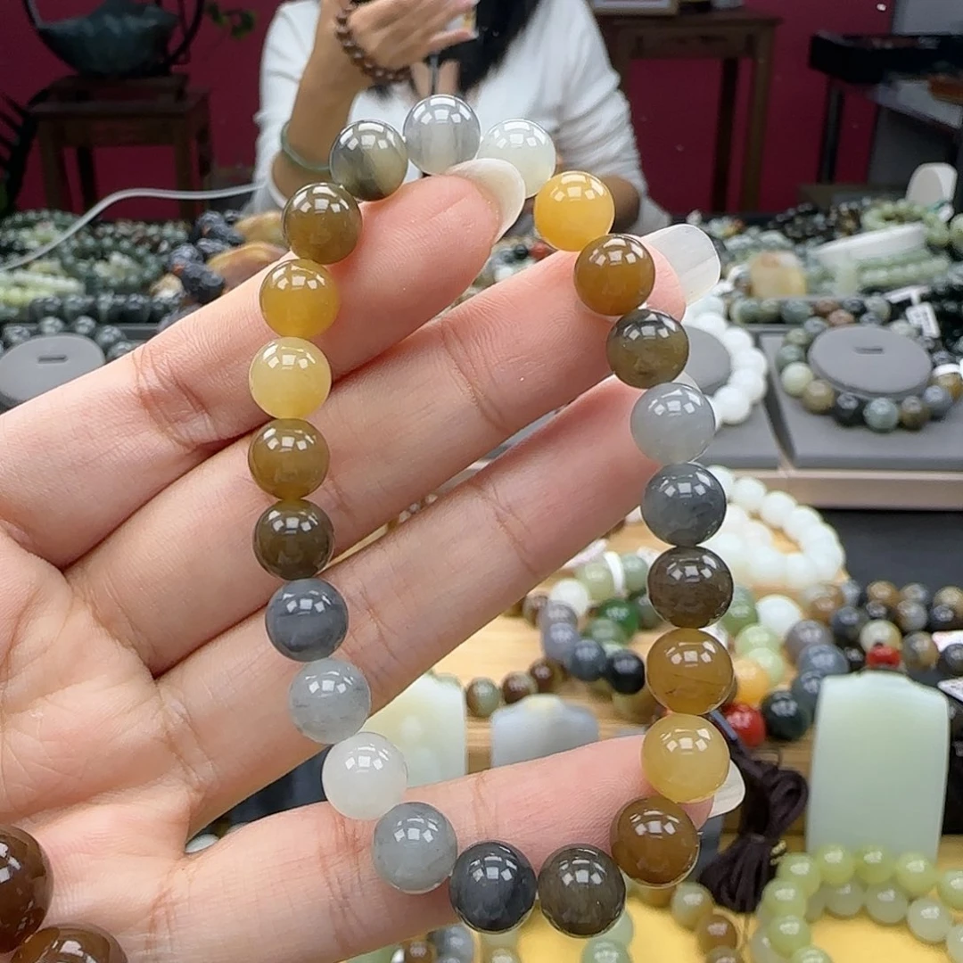 和田玉手链未镶嵌