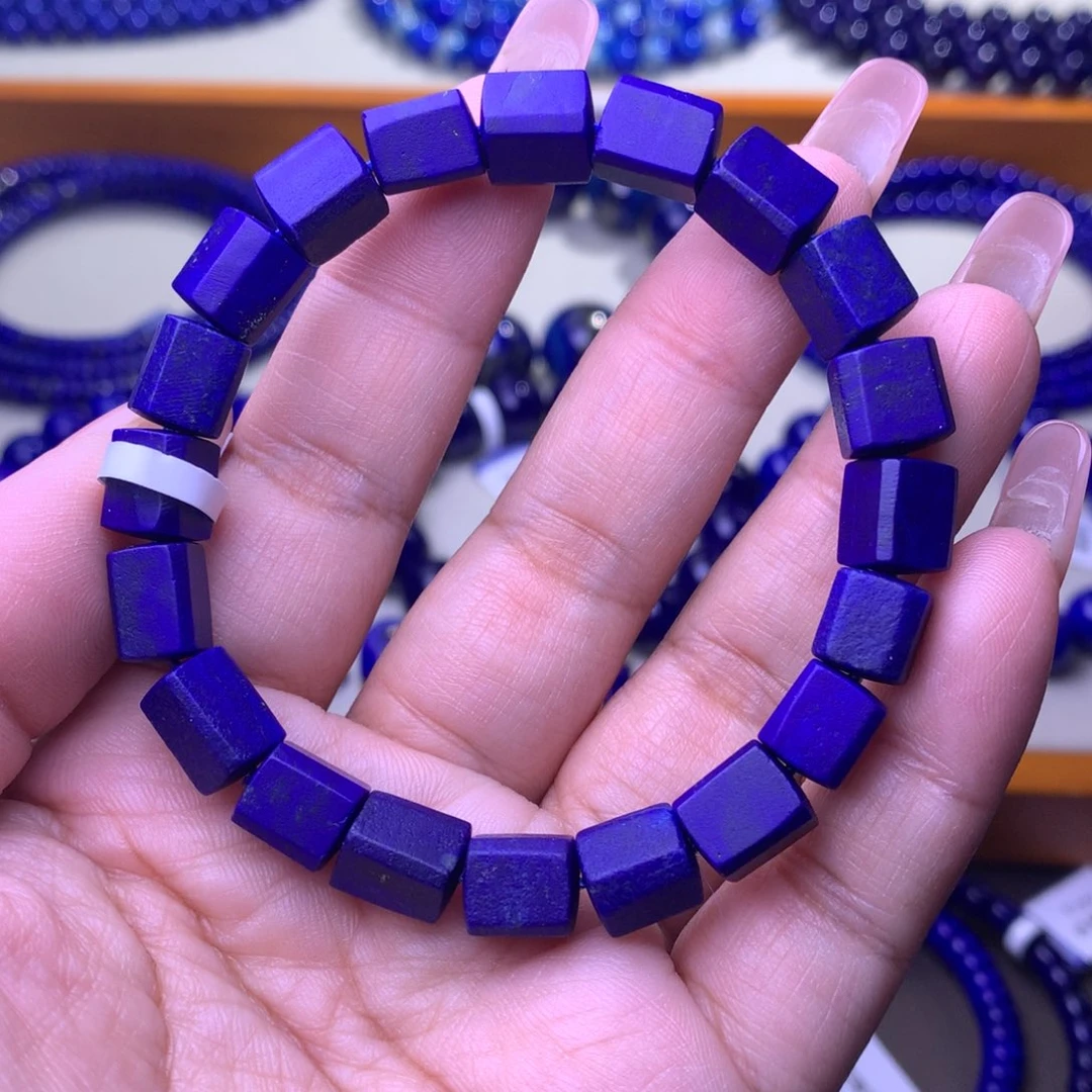 青金石未镶嵌手串