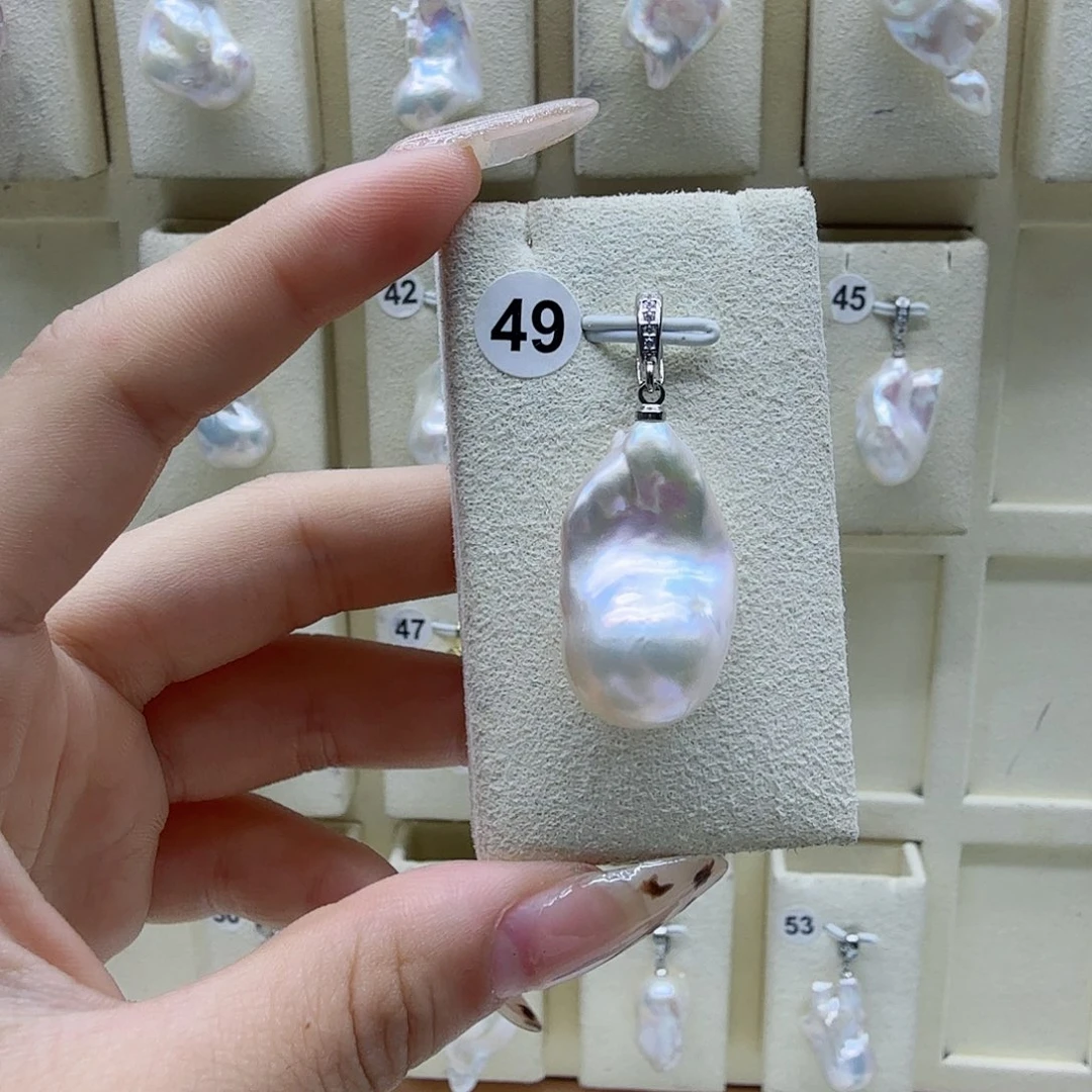 合金淡水珍珠项链