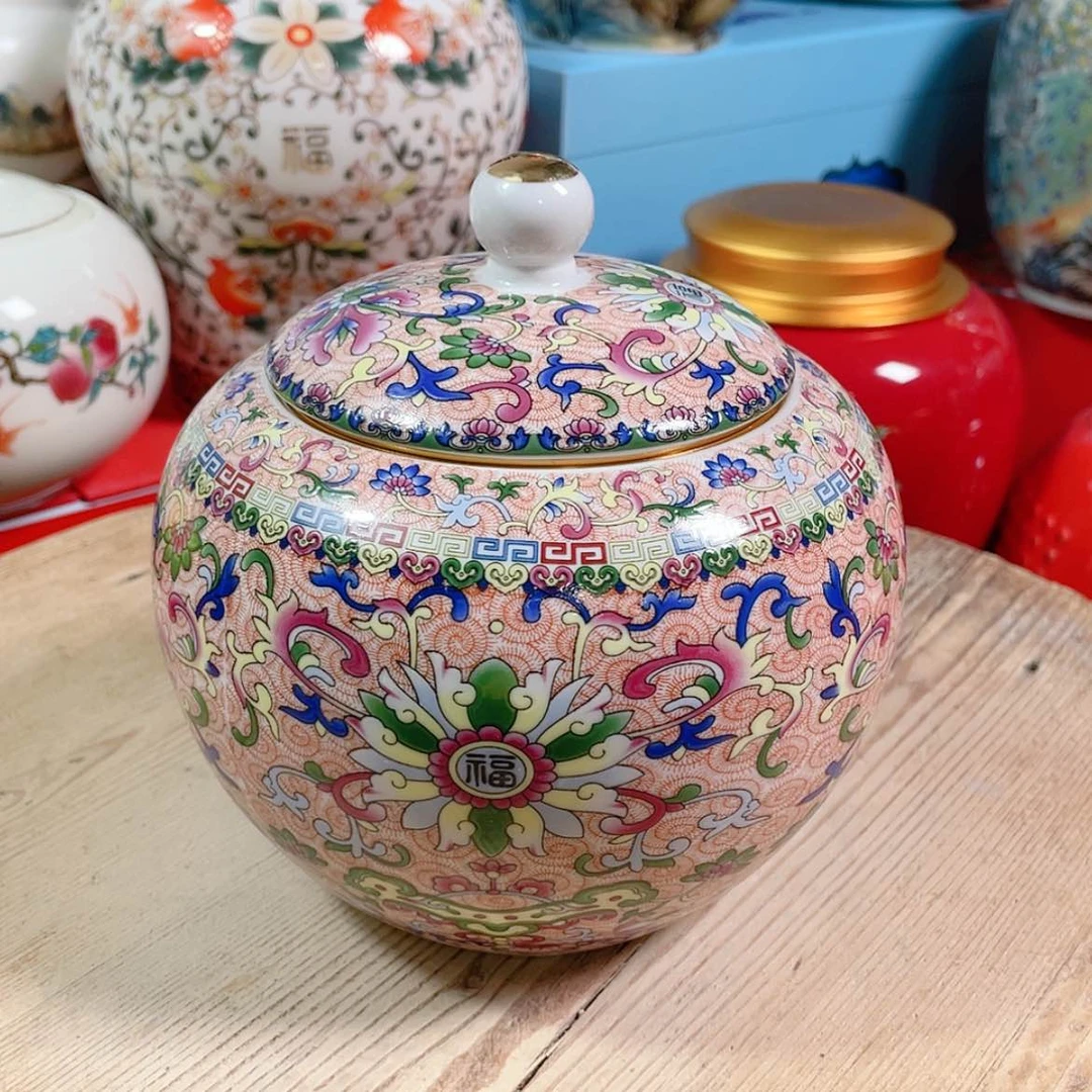 【闪购商品】罐陶瓷茶叶罐密封罐