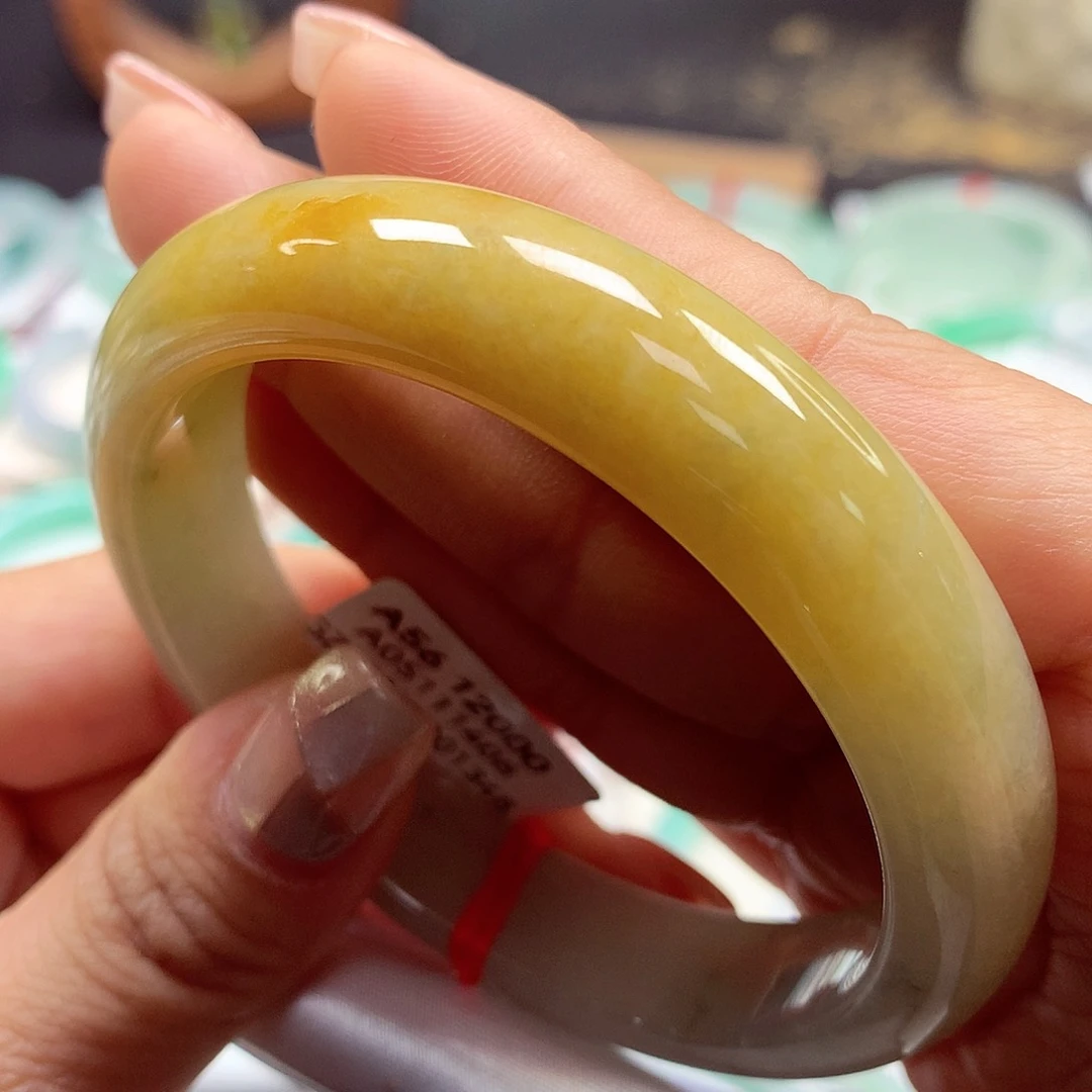 翡翠手镯未镶嵌56正23号88