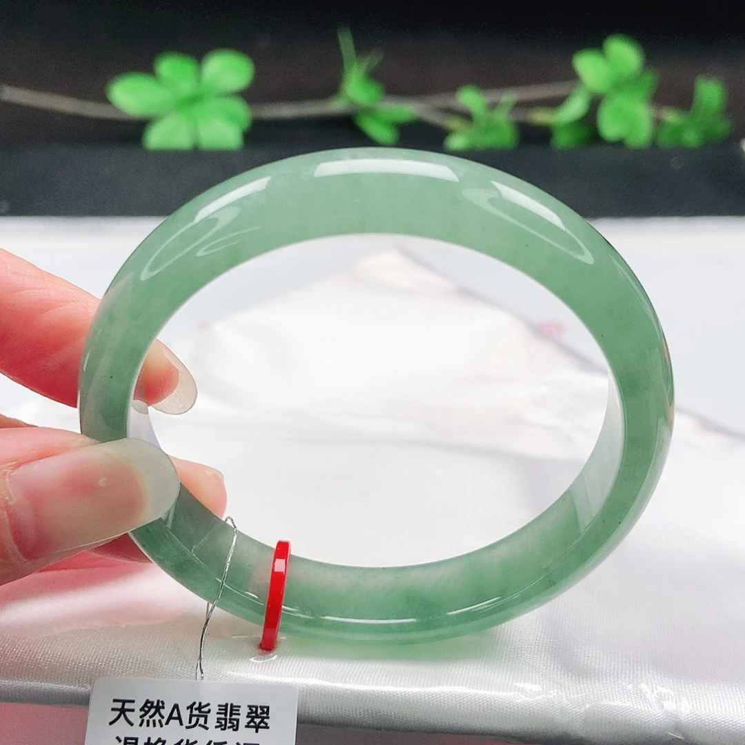 未镶嵌手镯翡翠54圈