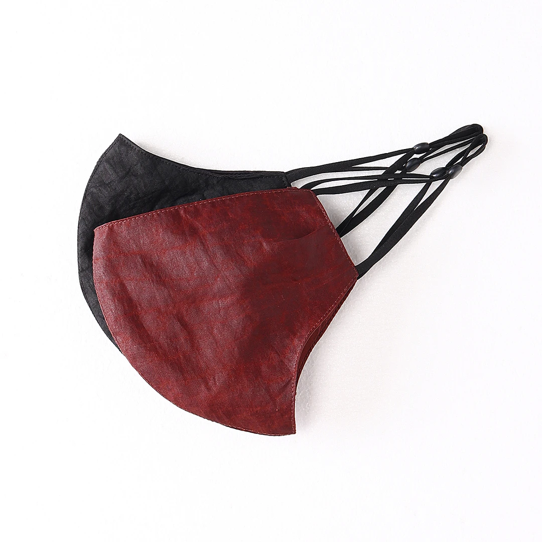 【澜亭絮絮】桑蚕丝香云纱口罩拍一发二（颜色随机 不挑色 建议慎拍）