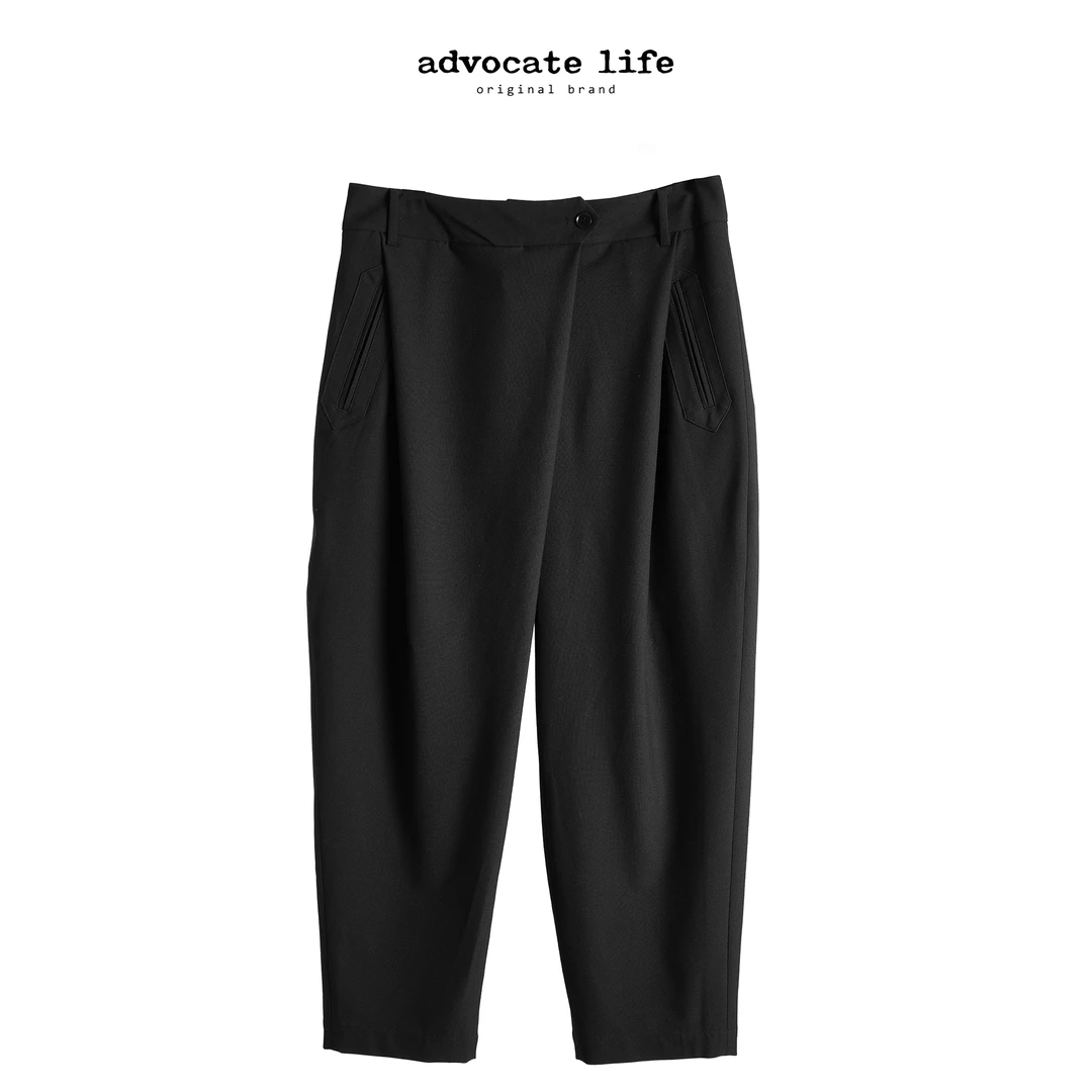 Advocatelife修身西装裤微弹力设计小众衣服百搭老钱风JQ361316