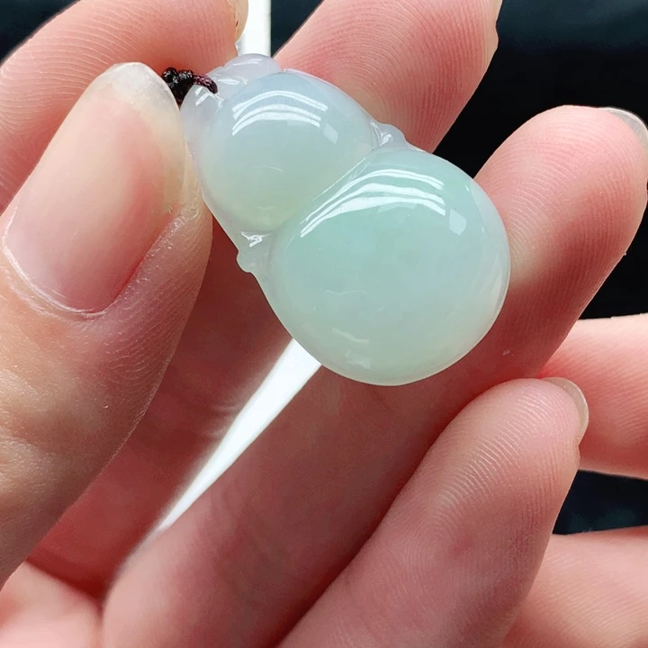 翡翠未镶嵌挂件天然翡翠七天鉴赏