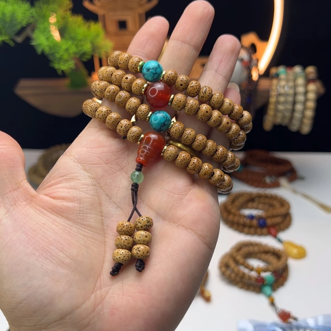 星月菩提手串那***?星月菩提