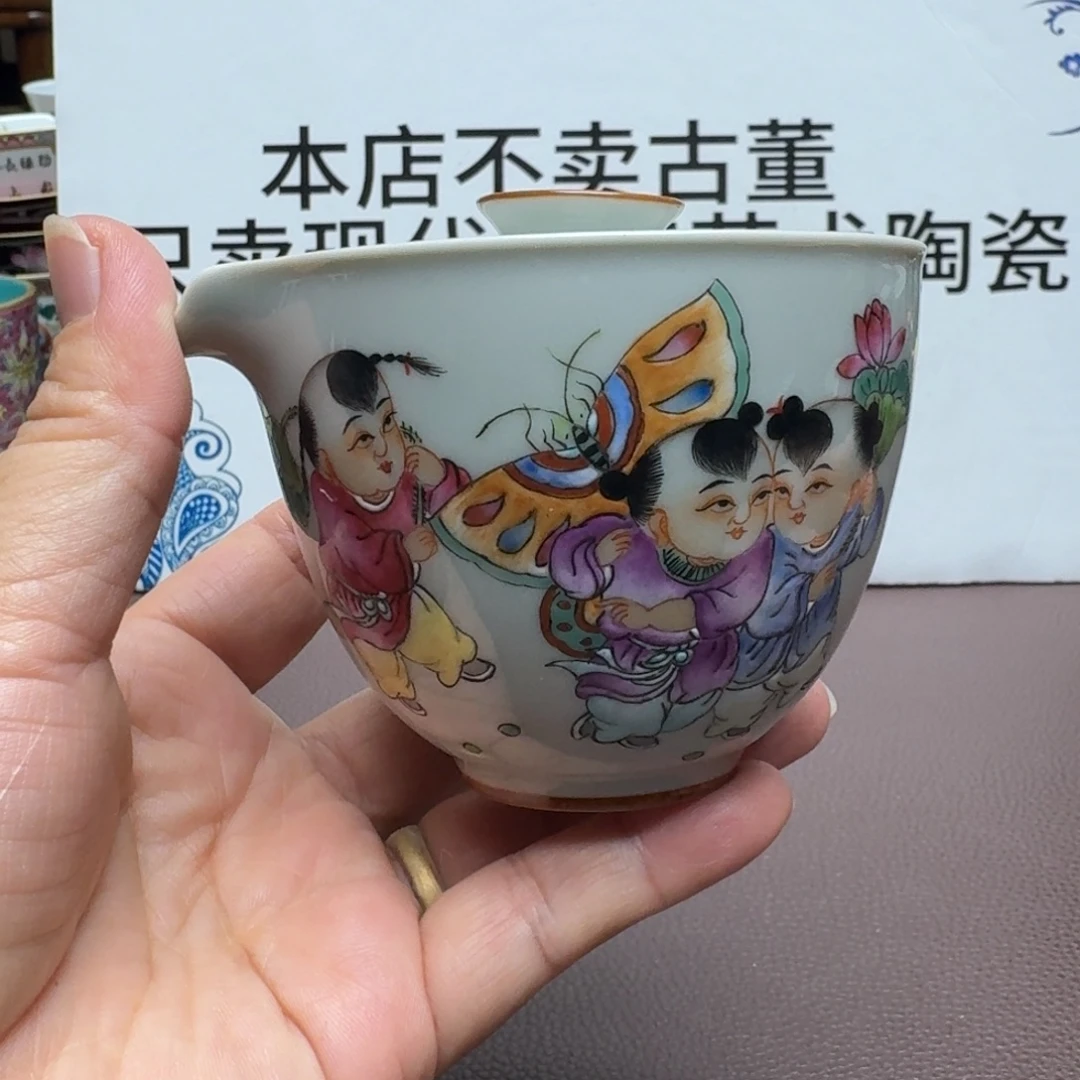 景德镇手工手绘展示