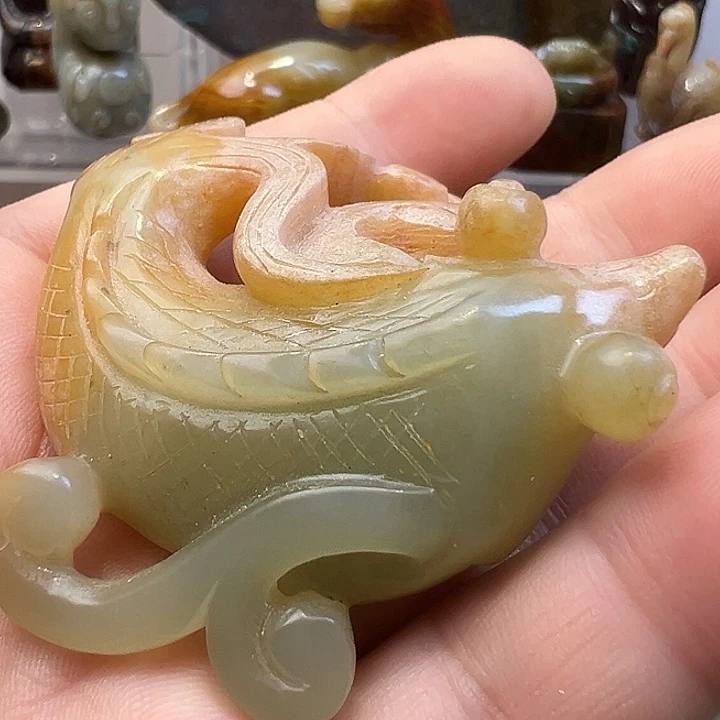 和田玉（糖玉）未镶嵌挂件