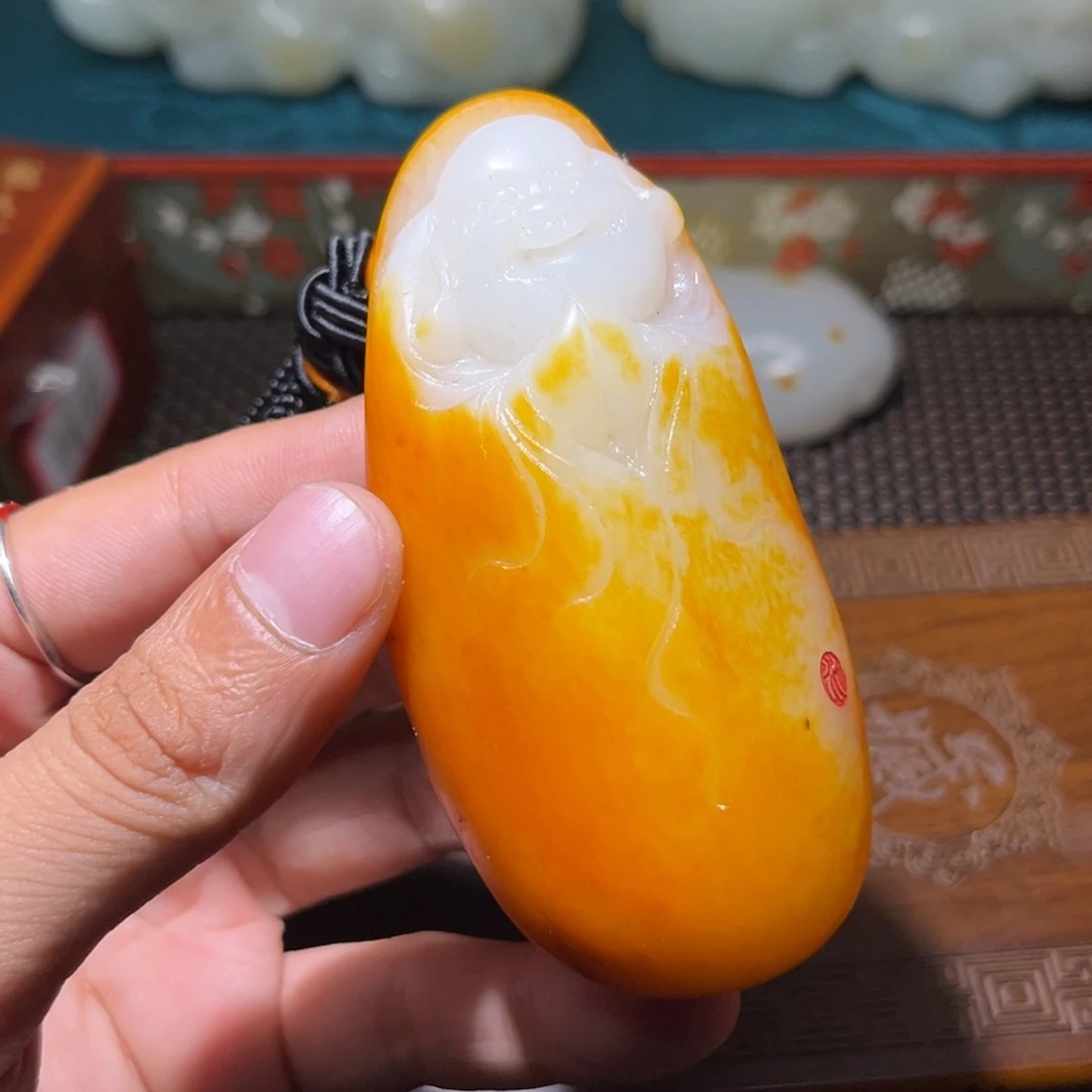 未镶嵌和田玉挂件诗*首