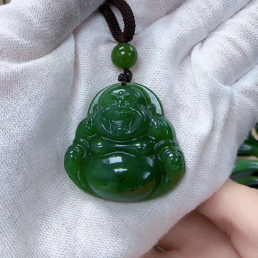 和田玉（碧玉）挂坠未镶嵌