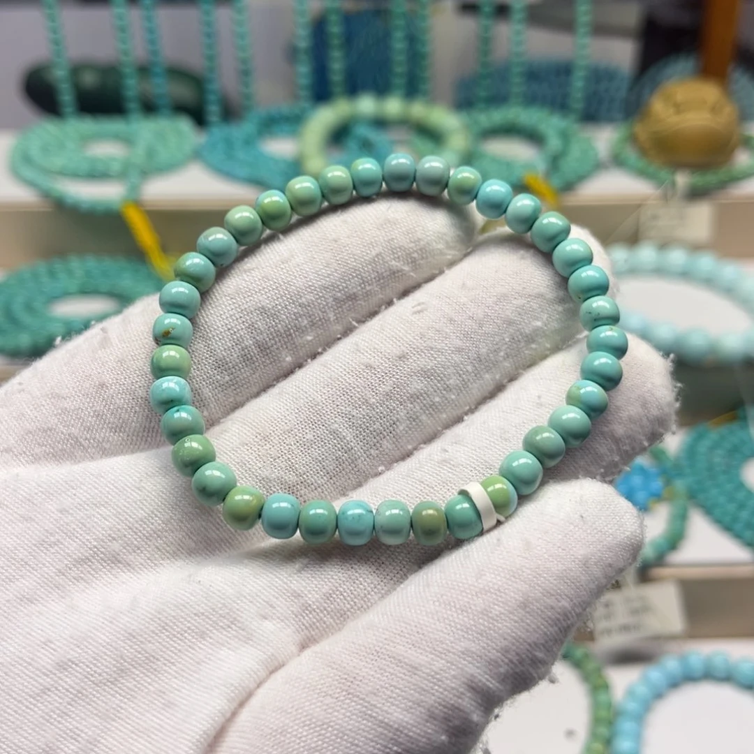 绿松石未镶嵌手链