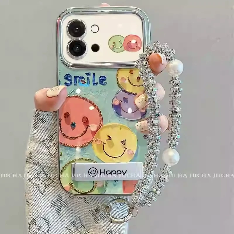 油画笑脸适用oppo一加13t手机壳新款高端OPPO1+13全包手机保护套