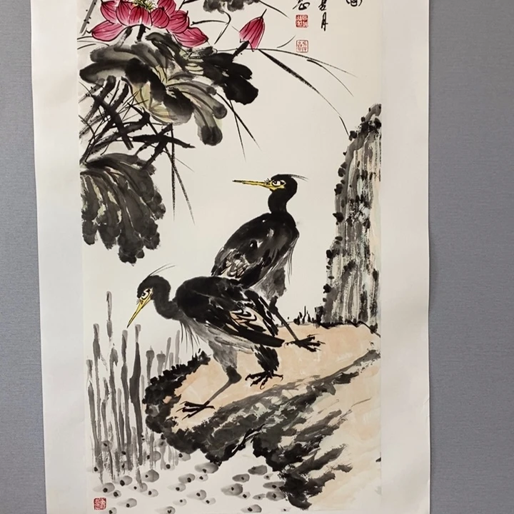 国画亲笔手绘原创