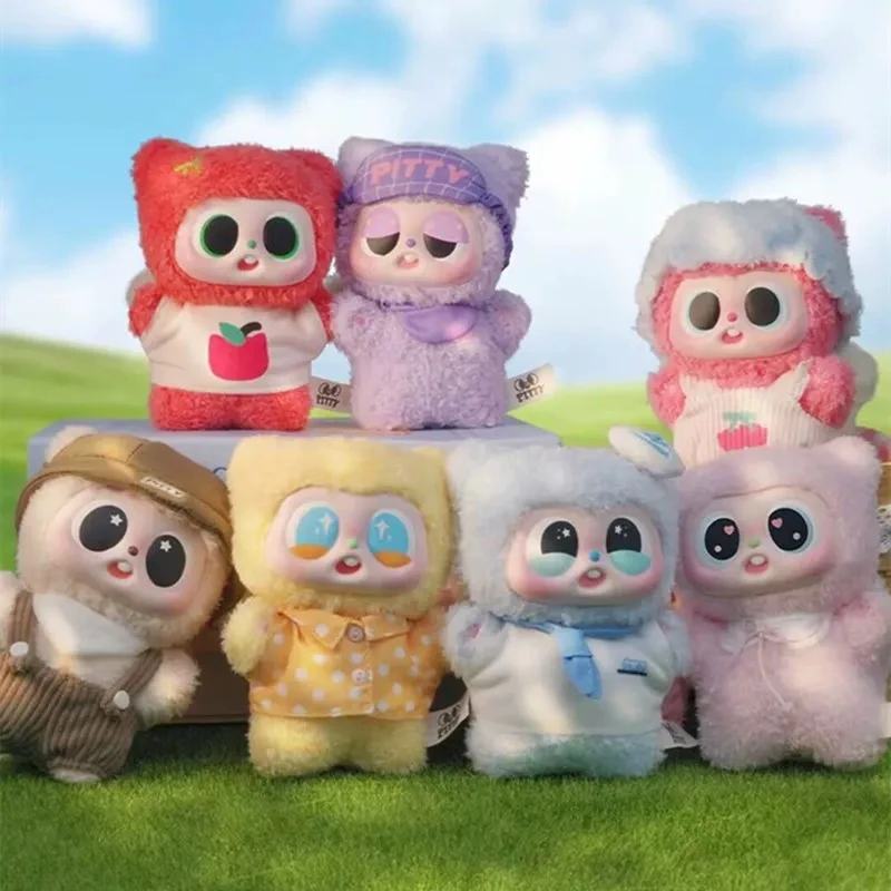 【拆盒】正版PITTY果宝乐园系列搪胶毛绒潮玩手办装饰挂件公仔